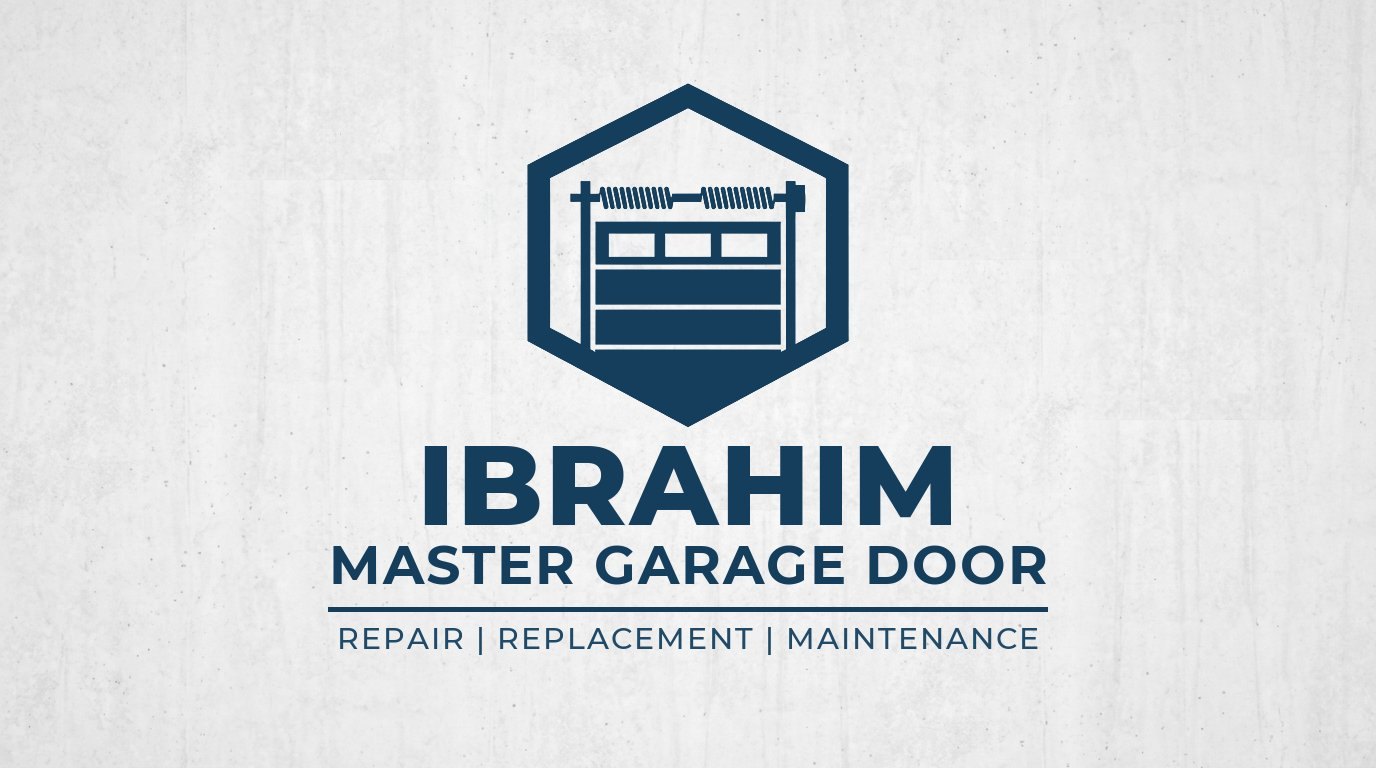 Ibrahim Master Garage Door Logo